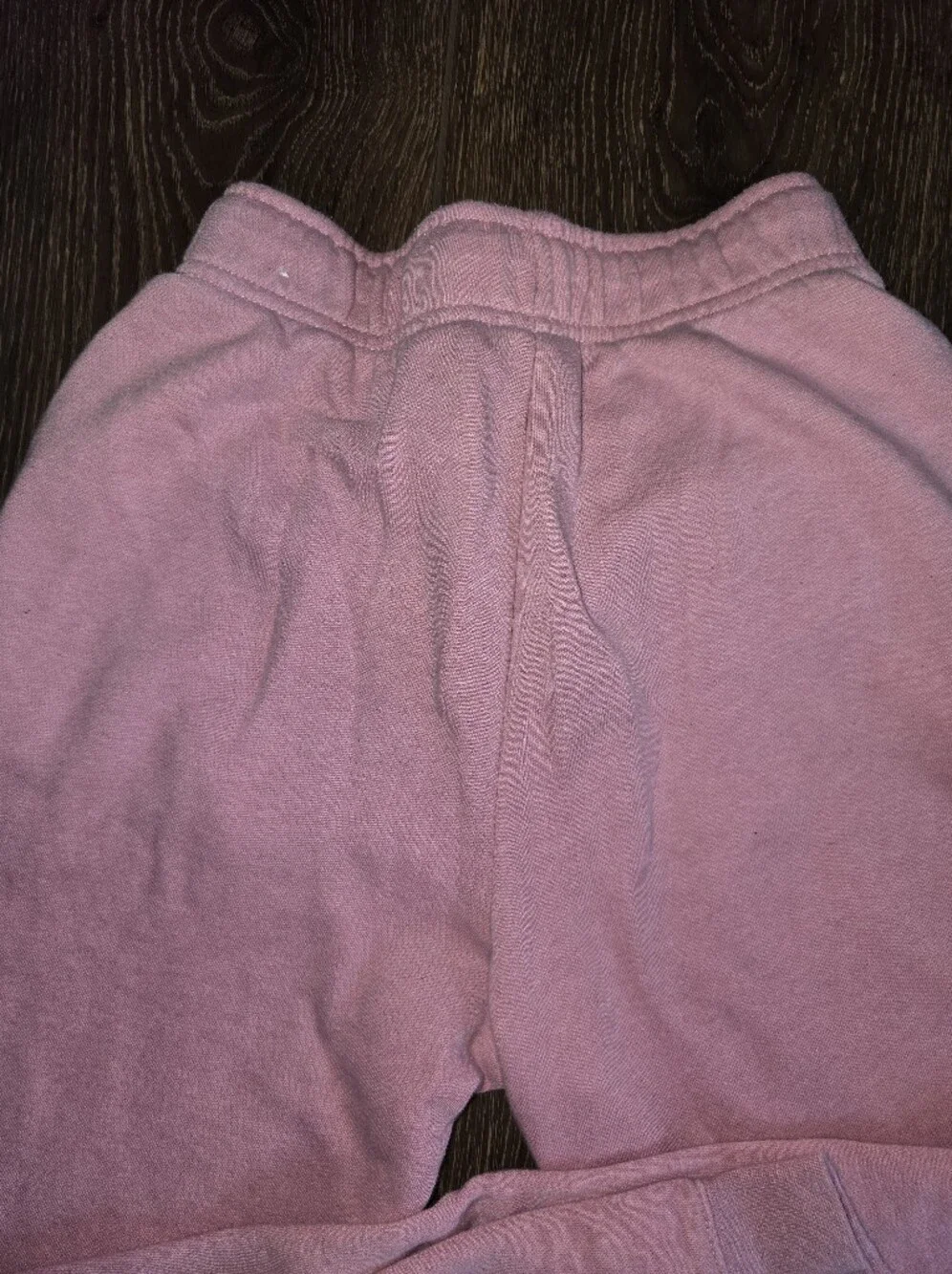 Nike Pink XS Fleece Joggers with Drawstring